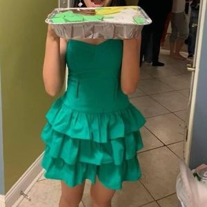 2B Bebe Ruffled Dress